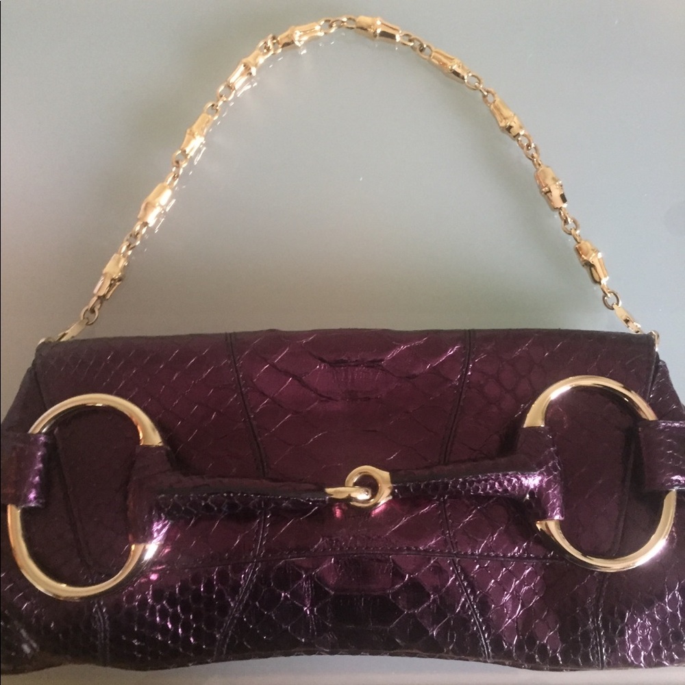 Gucci Python Handbag